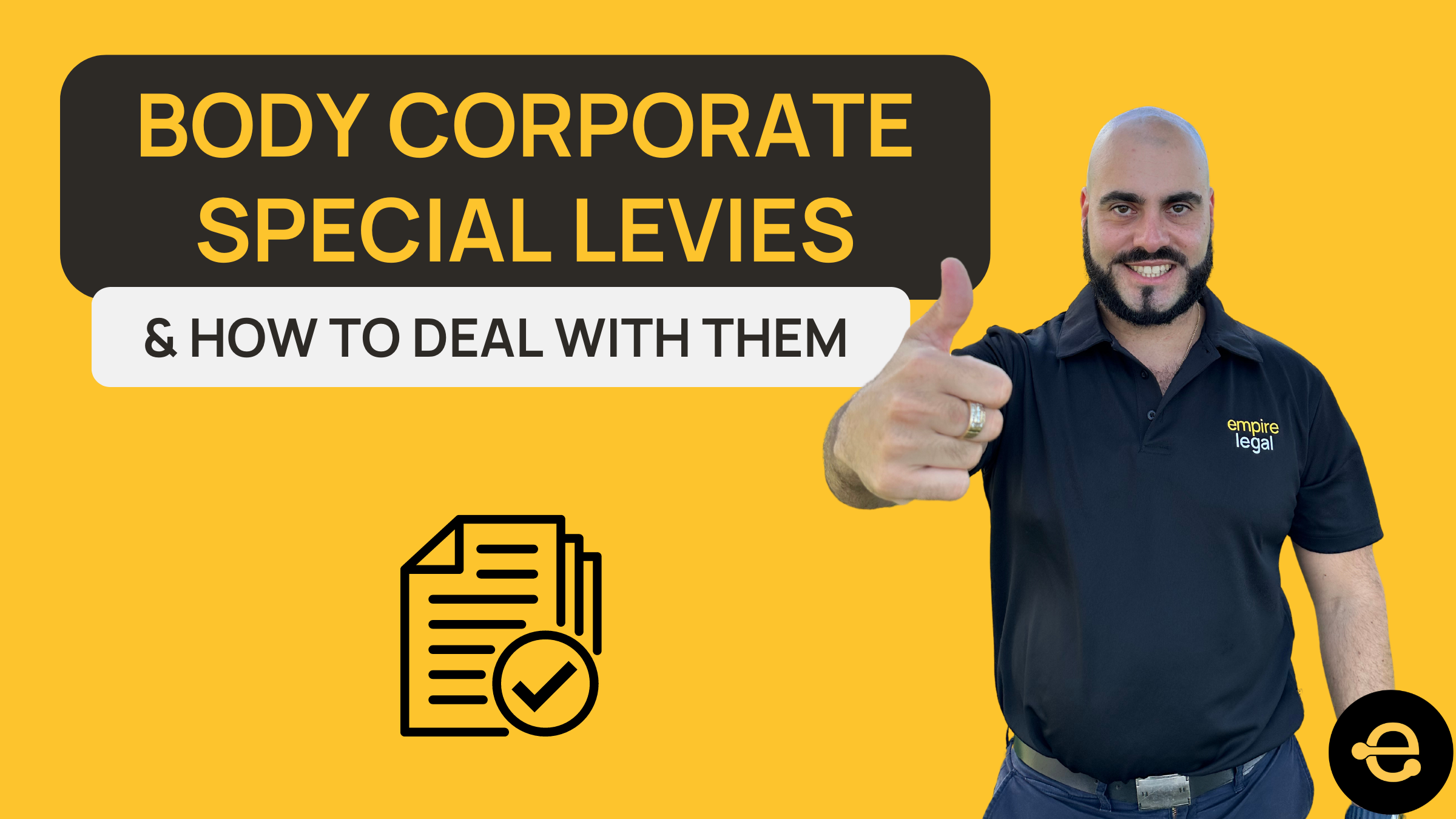 Body Corporate Special Levies QLD & how to deal with them!