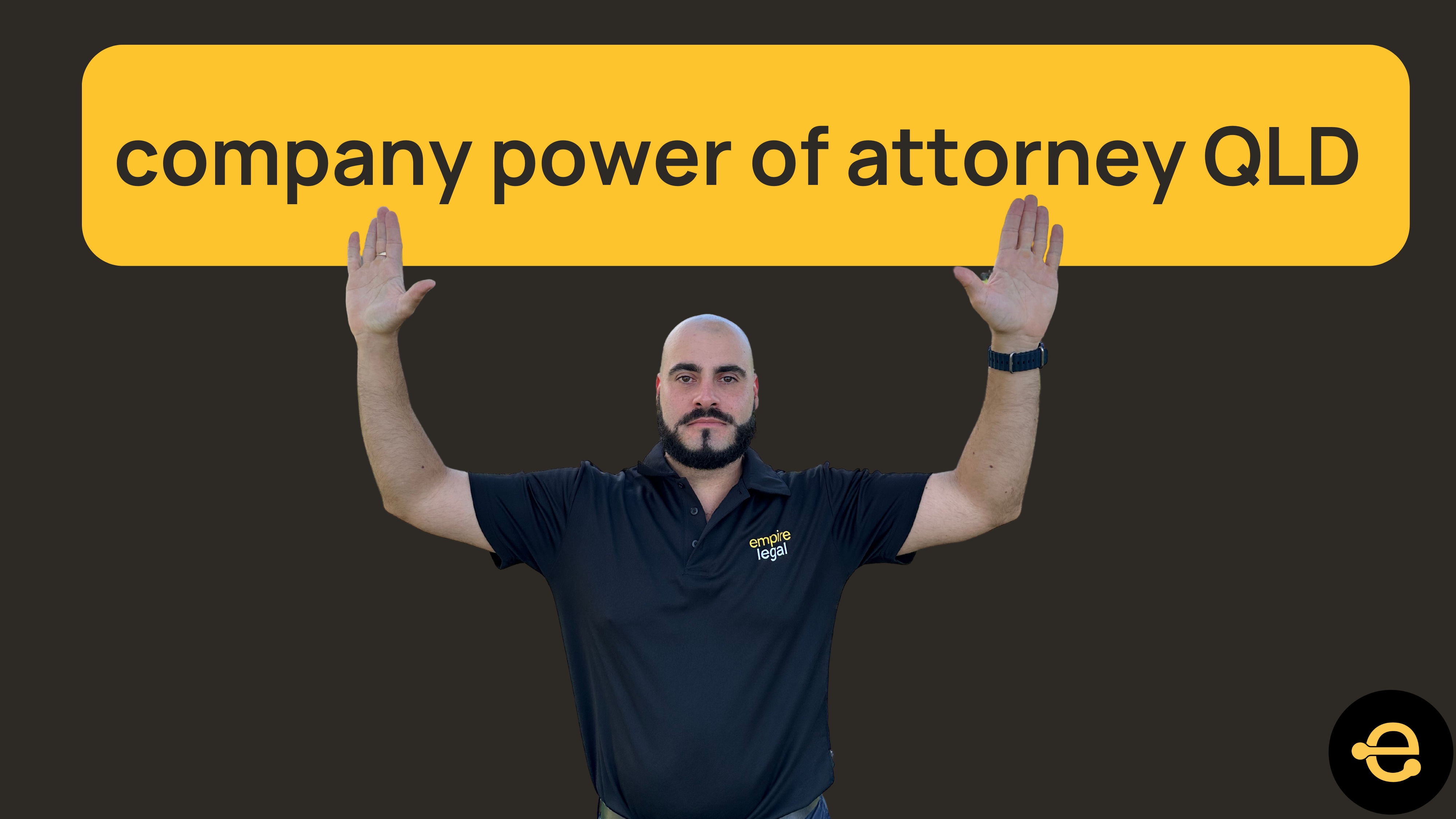 Company Power of Attorney QLD (Company Directors - listen up!)