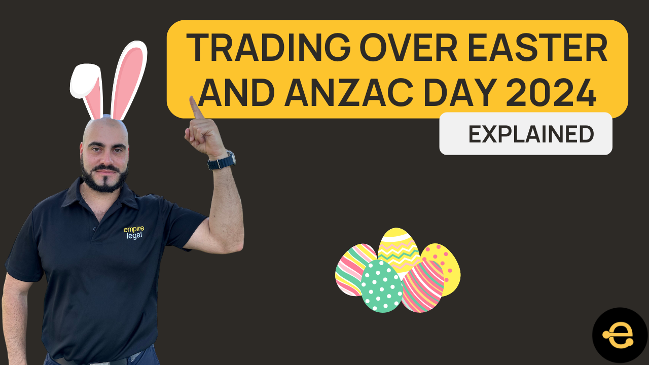 QLD Real Estate -Trading over Easter & ANZAC Day 2024