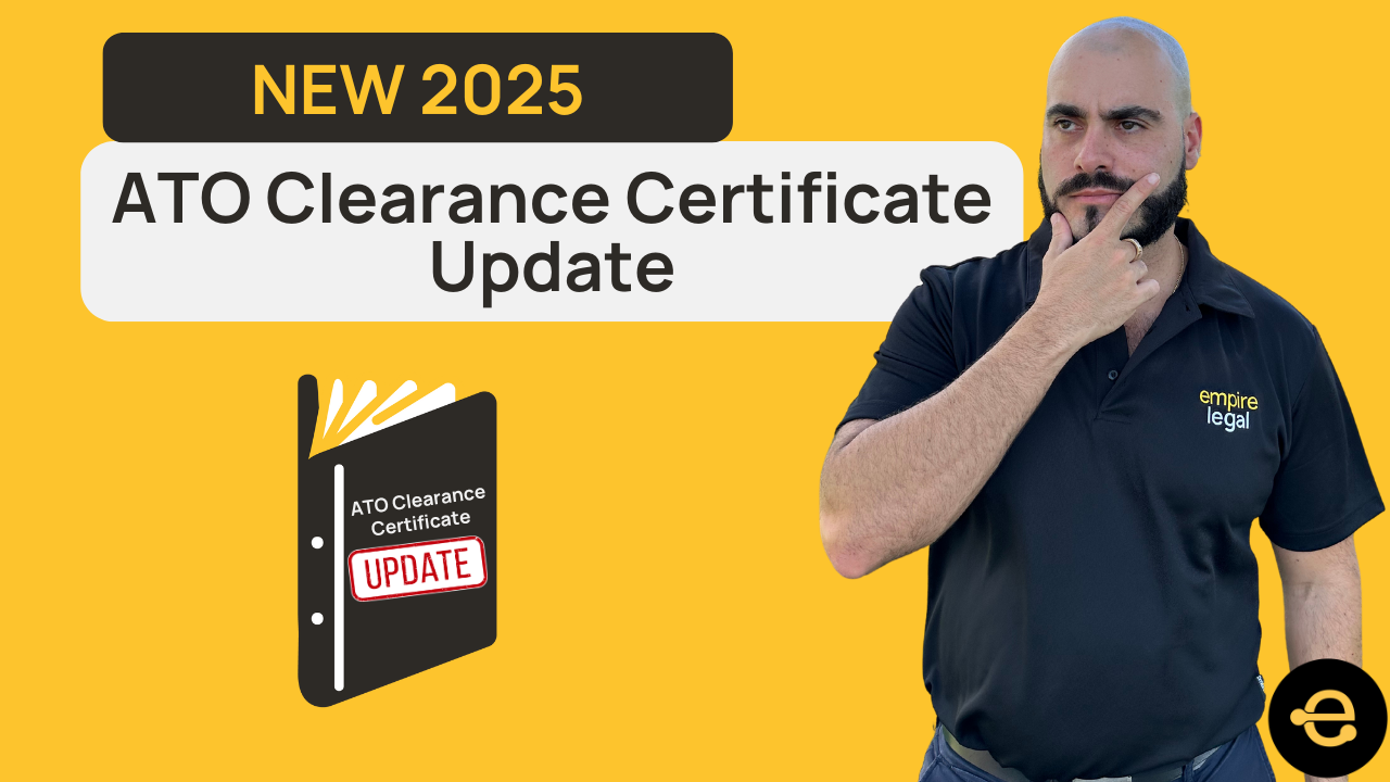 NEW 2025 ATO Clearance Certificate Updates for ALL QLD Property Transactions!