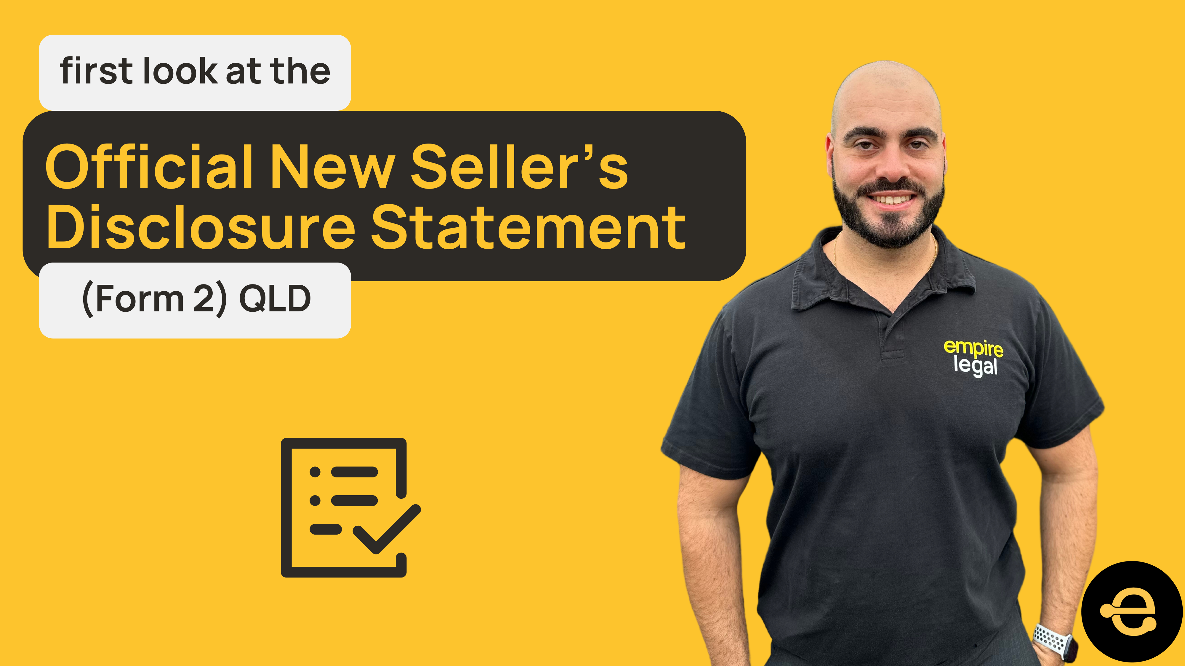 First look at the New Seller’s Disclosure Statement (Form 2) QLD