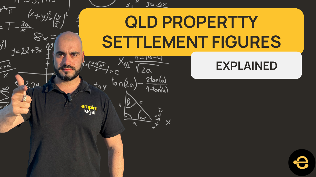 QLD property settlement figures - EXPLAINED!