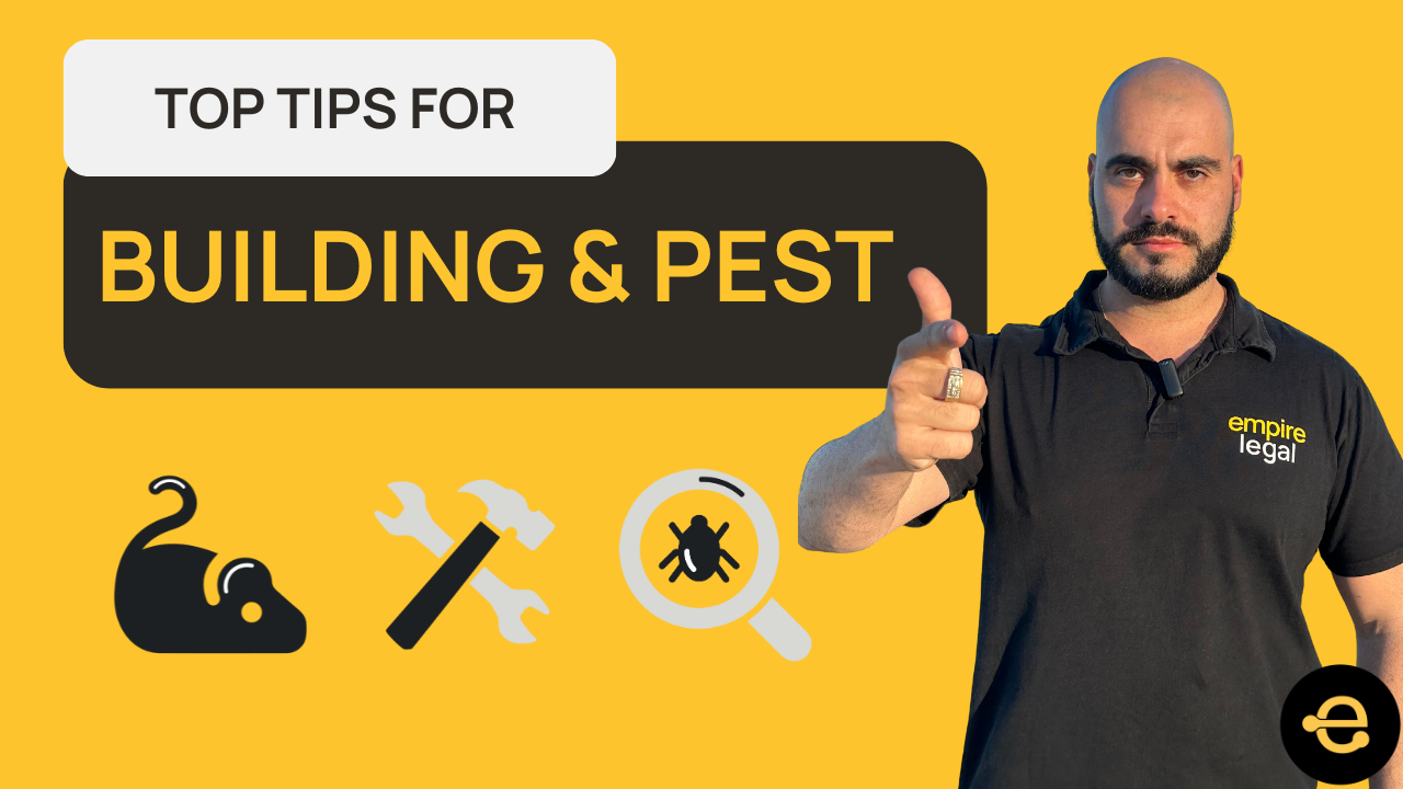 TOP TIPS for Building & Pest in QLD