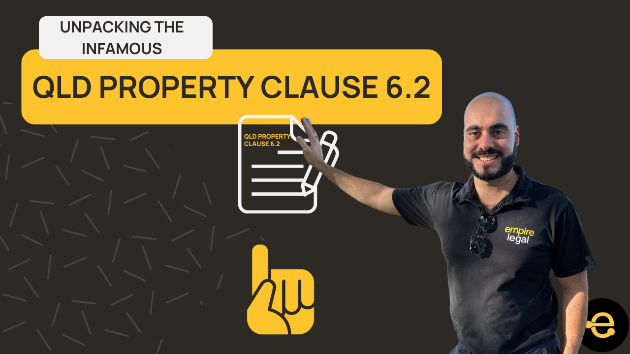 The infamous QLD clause 6.2 (settlement extensions) - UNPACKED!