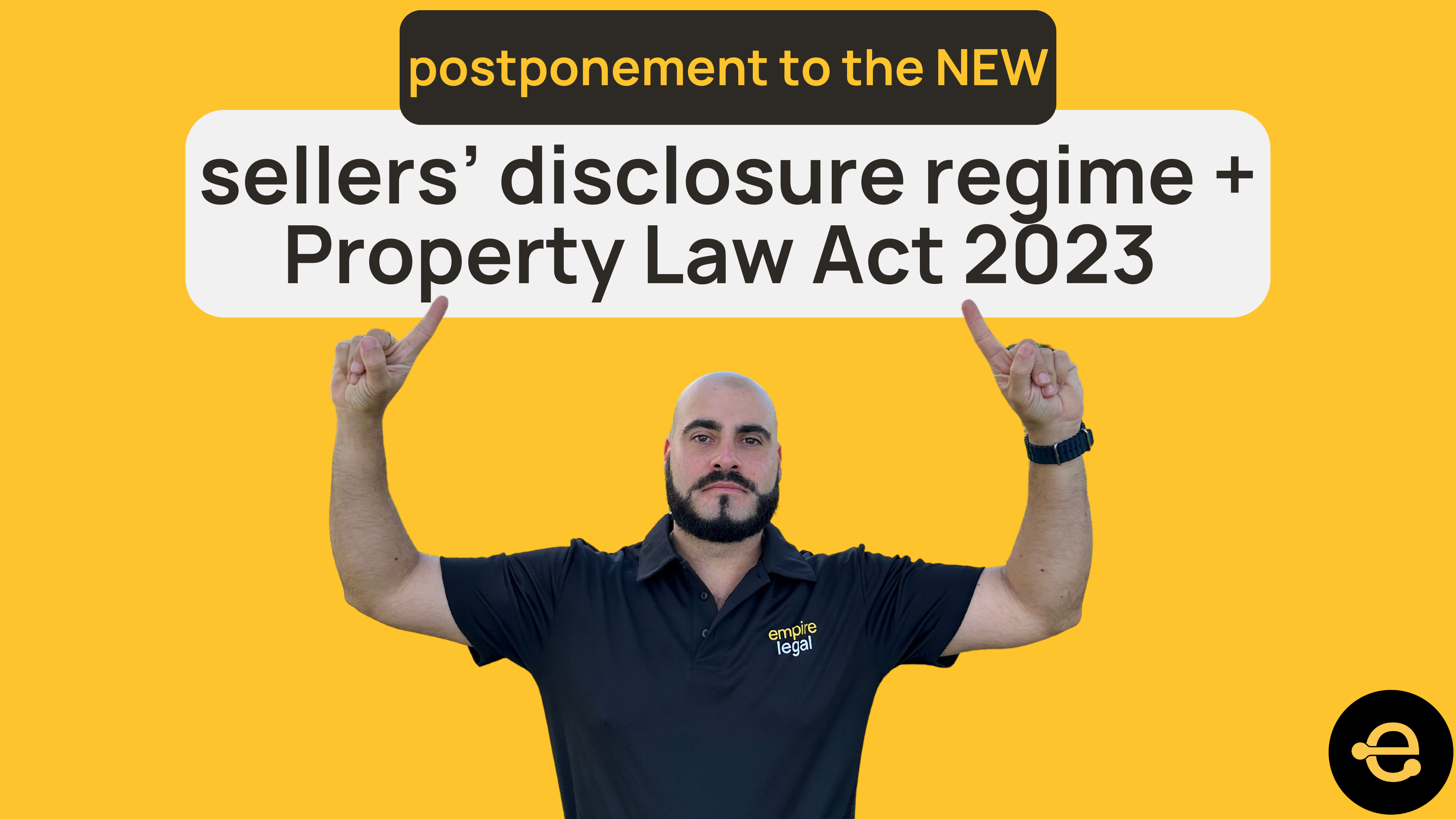 Postponement to the NEW Sellers' Disclosure Regime + Property Law Act 2023 QLD!